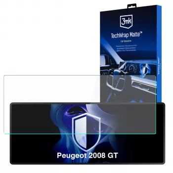 3MK PROTECTION TechWrap Matte Screen Protector do Peugeot 2008 GT (2020+) - Antyrefleksyjny, Samoregenerujący, 0,2 mm