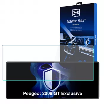 3MK PROTECTION Peugeot 2008 GT Exclusive - 3mk TechWrap Matte Center Display Screen Protector