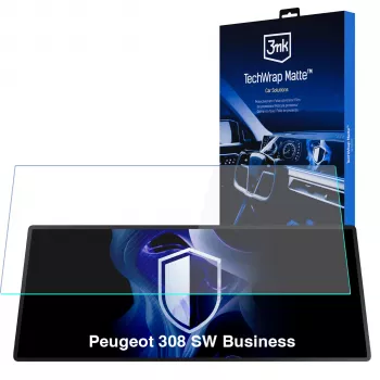 3MK PROTECTION Peugeot 308 SW Business - 3mk TechWrap Matte Center Display Screen Protector