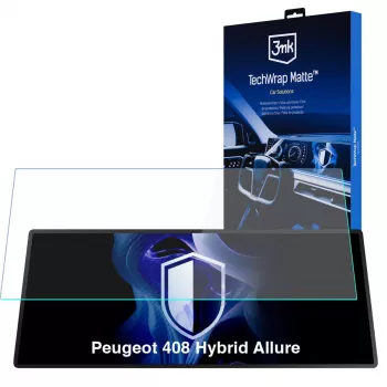 3MK PROTECTION Peugeot 408 Hybrid Allure - 3mk TechWrap Matte Center Display Screen Protector