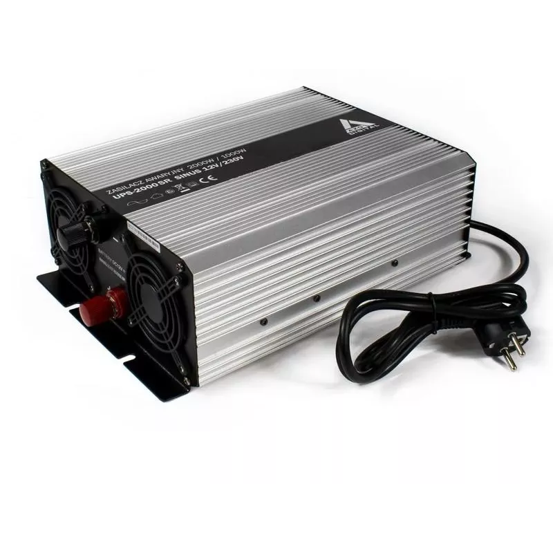 AZO DIGITAL Zasilacz awaryjny (UPS + AVR) 12V UPS-2000SR 2000VA 1400W Line-Interactive