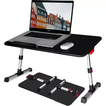 MOZOS GAME SL1 Regulowany Stół Pod Laptop Czarny