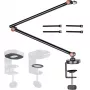 MOZOS SB44 Desktop Microphone Arm Stand Black