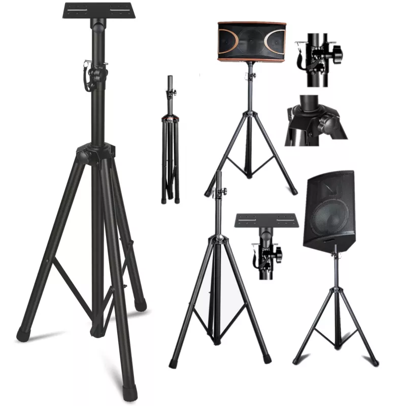 MOZOS SPK2-STAND Kolumnowy stojak głośnikowy 100 kg Czarny Para