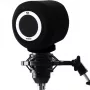 MOZOS PS-4 Spherical Foam Microphone Pop Filter Windscreen Black