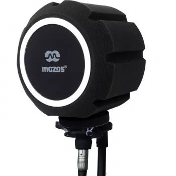 MOZOS PS-5 Spherical Foam Pop Filter for Microphone - Black