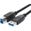 Brackton USB Type-A do Type-B 5Gbps 3m Kabel - Czarny