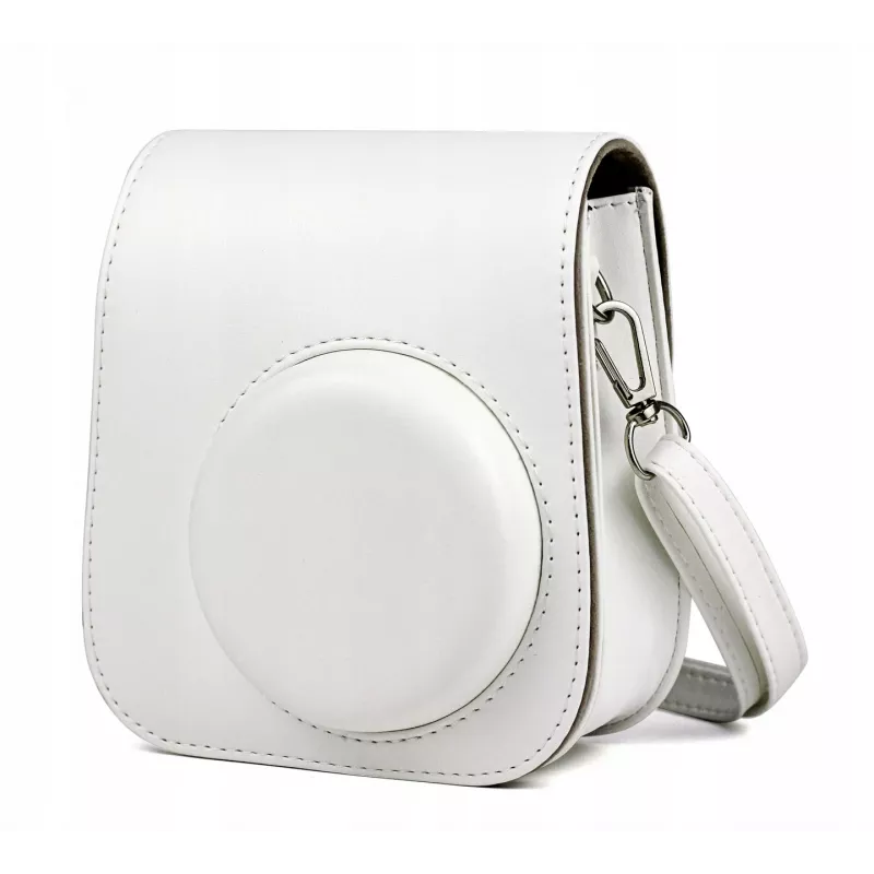Zestaw LOVEINSTANT 2 w 1: Etui ochronne i album na zdjęcia do Fujifilm Instax Mini 11 - Biały
