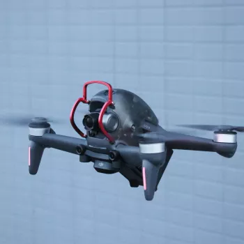 SUNNYLIFE Metalowy Osłona Gimbal i Kamery do DJI FPV Combo Drone - Czarny
