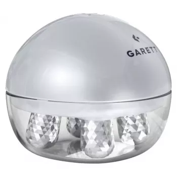 Garett Beauty Pretty Face + Glow Eye White - Wielofunkcyjne urządzenie do pielęgnacji twarzy i okolic oczu z terapią LED, oczyszczaniem, masażem