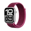 Crong Nylon Sport Band do Apple Watch 38/40/41/42 mm (Magenta Fusion)