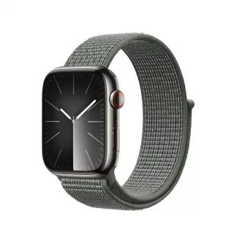 Crong Nylon Sport Band do Apple Watch 38/40/41/42 mm (Military Green)
