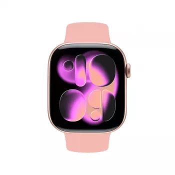 Crong Liquid - Pasek do Apple Watch 38/40/41/42mm (Łososiowy)
