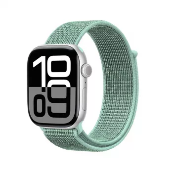 Crong Nylon Sport Loop do Apple Watch 38/40/41/42 mm Zielony