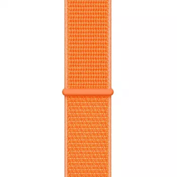 Crong Nylon Sport Loop do Apple Watch 38/40/41/42 mm Pomarańczowy