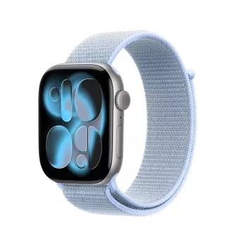Pasek nylonowy Crong do Apple Watch 38/40/41/42 mm Niebieski