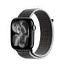 Crong Nylon Sport Loop do Apple Watch 44/45/46/49 mm Szary