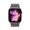 Crong Wave Band Pleciony Pasek Nylonowy do Apple Watch 38/40/41/42 mm Brązowy