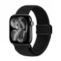 Crong Wave Band Braided Strap for Apple Watch 38/40/41/42 mm (Black)