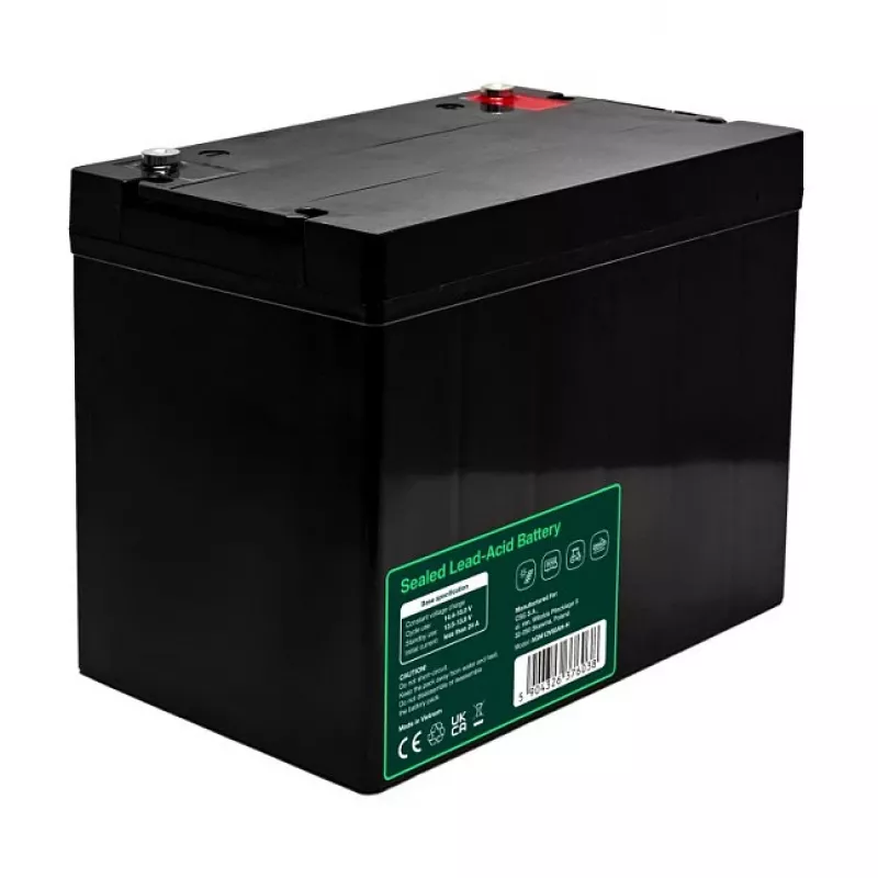 GREEN CELL Greencell AGM VRLA 12V 80Ah Akumulator bezobsługowy do UPS, wag, kamperów (260x168x216mm)
