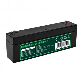 Greencell AGM VRLA 12V 2.5Ah Bateria bezobsługowa do kas fiskalnych, zabawek (178x36x66mm)