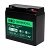 Akumulator Greencell AGM VRLA 12V 18Ah bezobsługowy do kas fiskalnych, zabawek, kamer (181x77x167mm)