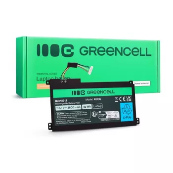 Green Cell Bateria do ASUS C31N1912 / B31N1912, 3-ogniwowa, 42Wh, 11.55V, Li-ion Polymer, Czarny