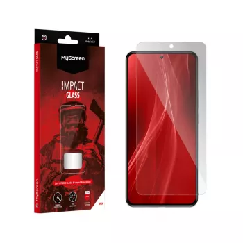 MYSCREEN PROTECTOR MS ImpactGLASS Samsung Galaxy A53 5G Czarny Anti-Shock Hybrid Glass 8H