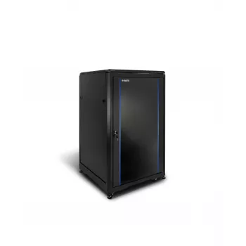 RACKTEL RL-6621SRE 21U 600x600 Szafa serwerowa stojąca Eco Black