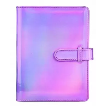 Album na zdjęcia LOVEINSTANT na 256 zdjęć, kompatybilny z Fujifilm Instax Mini, Xiaomi, Canon, HP, Kodak – Purple Flash