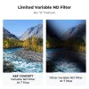 KF X-Fader Variable ND Filter 46mm ND8-ND128 Grey
