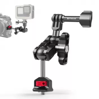 PULUZ Magic Arm 1/4 inch Mount do GoPro / SJCAM / Xiaomi / DJI / Insta360 PU842B