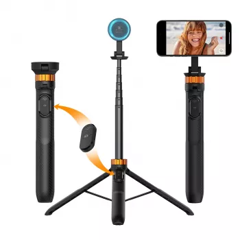 KF Selfie Stick Tripod 162cm Magnetyczny MagSafe do Smartfona z Pilotem Kf09.139