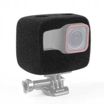 PULUZ Windproof Foam Cover for Insta360 Ace Pro / Insta360 Ace (Black)