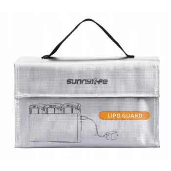 SUNNYLIFE Twarde etui na 3 akumulatory drona i ładowarkę kompatybilne z DJI Mini 4K, Air 3, Avata 2, DC830-S