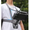 SUNNYLIFE Pasek na klatkę piersiową do kontrolera DJI RC Plus - Czarny