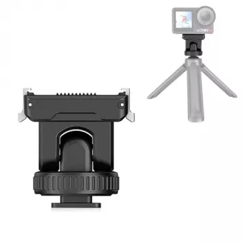 PULUZ Adapter szybkiego mocowania z gwintem 1/4 inch i stopką zimną do DJI Osmo Action 3/4/5 Pro PU727B