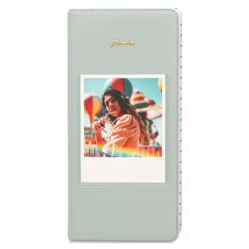 LOVEINSTANT Album na zdjęcia 64 zdjęcia do Fuji Instax Wide, Square, Polaroid 600, SX-70, Now - Zielony