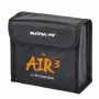 SUNNYLIFE ognioodporne etui na 3 akumulatory DJI Air 3 / 3S