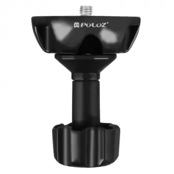 PULUZ 75mm Bowl Tripod Adapter z gwintami 1/4 cala i 3/8 cala, czarny (PU3503)