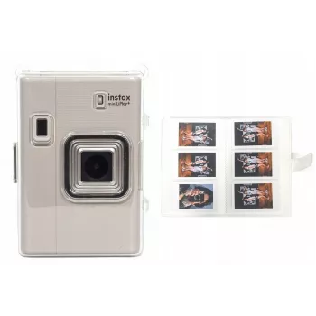 LOVEINSTANT Etui i album na zdjęcia do Fujifilm Instax Mini LiPlay - Czarny