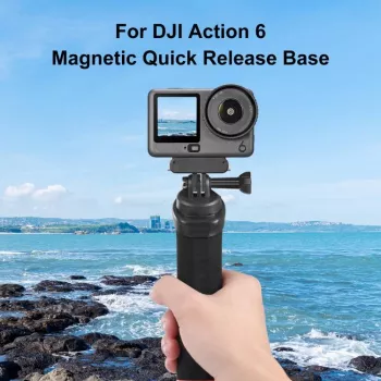 PULUZ Magnetyczny uchwyt szybkiego zwalniania z mocowaniem GoPro do DJI Osmo Action 6 / Nano / Puluz / PU1079B