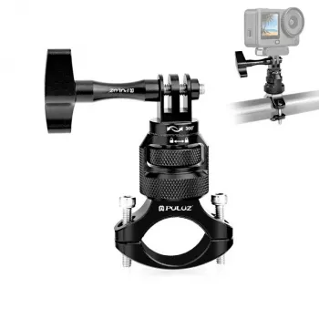 PULUZ PU796B 360° Uchwyt do Kierownicy dla Motocykla/Roweru do GoPro SJCAM Xiaomi DJI
