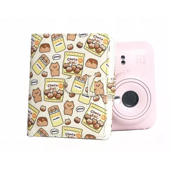 LOVEINSTANT Photo Album 64 Photos for Fujifilm Instax Mini 99 41 12 40 11 Evo Liplay Link / Chocolate Bears