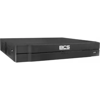 BCS 8-kanałowy 4K PoE Rejestrator Sieciowy NVR, 8 portów PoE, H.265+, 1 zatoka HDD SATA, BCS-L-NVR0801-4KE-8P(2L)
