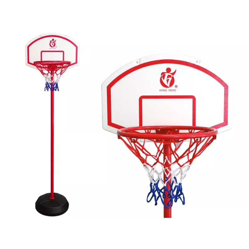 LEAN TOYS Regulowany kosz do koszykówki dla dzieci Garden Ball Basket