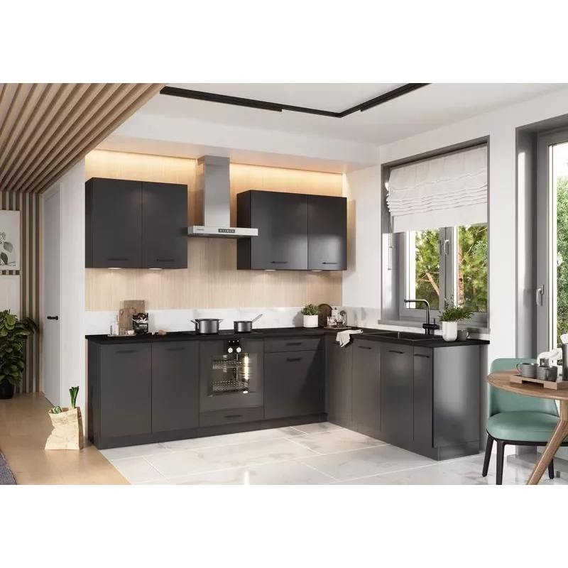 STOLKAR Cosmo Design ANIKA Grafit/Grafit 2.0/2.6 Zestaw mebli kuchennych