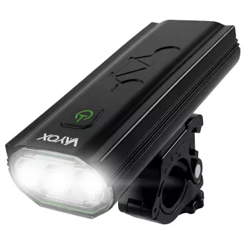 VAYOX VA0112 przednia lampka rowerowa, 980 lm, 4000 mAh, funkcja powerbanku, IPX6, USB-C