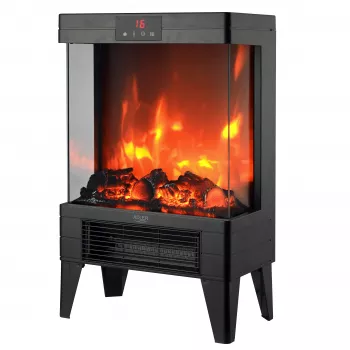 Adler AD 7755 Ceramiczny Grzejnik PTC z Wentylatorem 2000W z Pilotem, Czarny