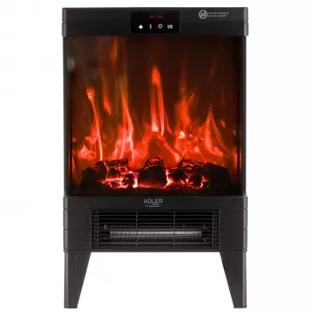Adler AD 7755 Ceramiczny Grzejnik PTC z Wentylatorem 2000W z Pilotem, Czarny